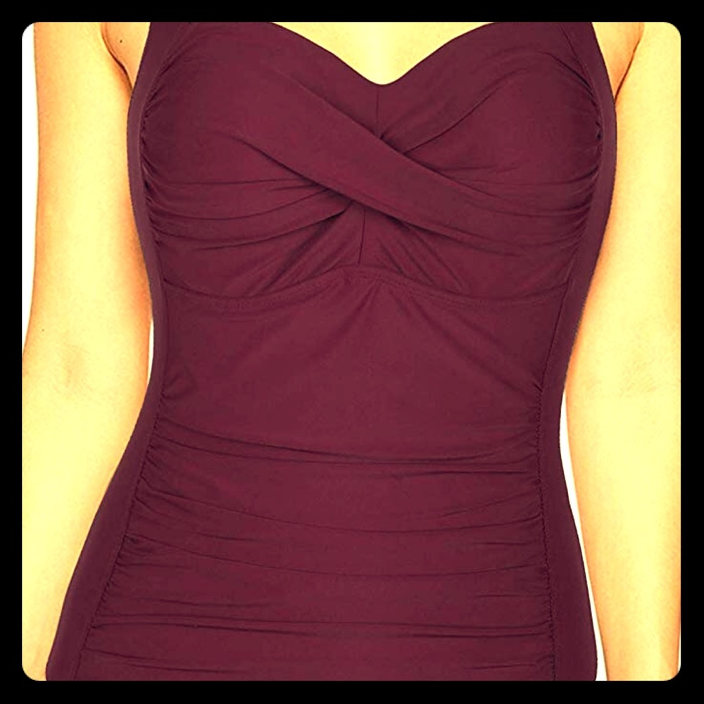 Liz Clairborne tummy control swimsuit Size 10